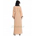 Simple Front open abaya- Sand color Simple Front open abaya- Sand color